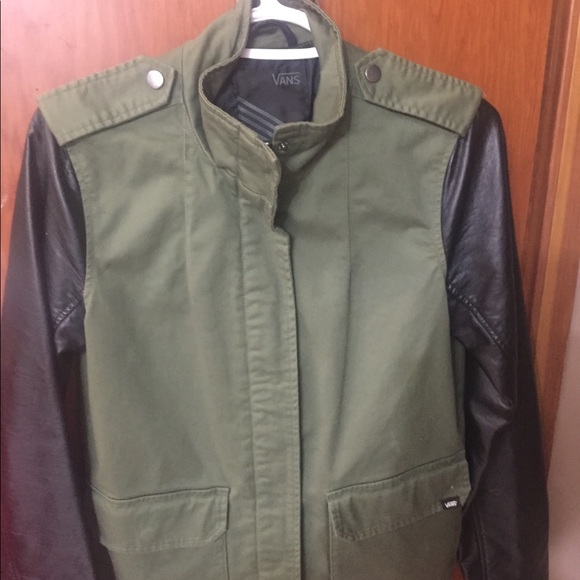 Vans green and black leather - Picture 2 of 3